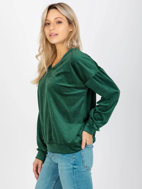 Halenka RP BZ 8188.06X tmavě zelená S/M