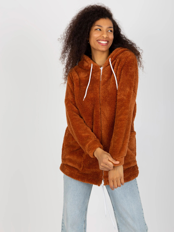 Mikina RV BL 8435.96P světle hnědá L/XL