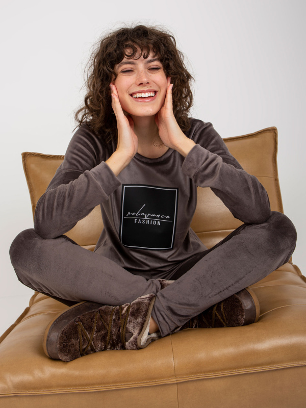 Sada RV KMPL 8440.58P tmavě šedá L/XL