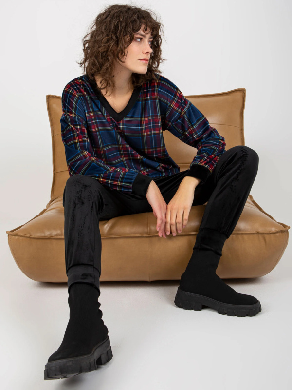 Dámská souprava RP KMPL 8190 6.23X černá a modrá L/XL