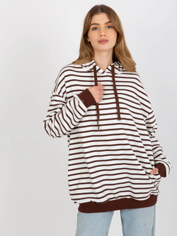 Mikina FA BL 8287.20P tmavě hnědá jedna velikost