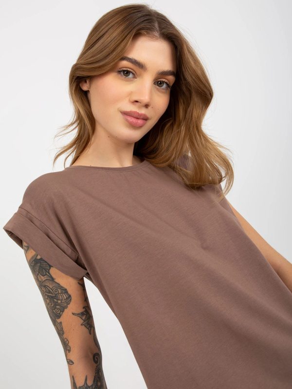 Tričko RV TS 4833.36X hnědá XL