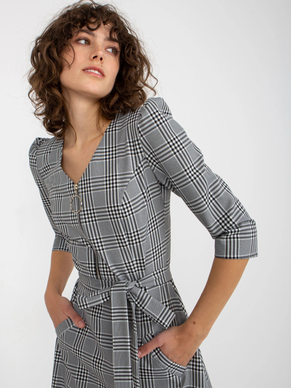 LK SK šaty 507839.31 bílo-černé 42