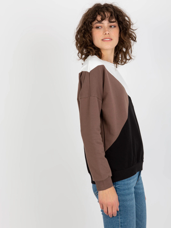 Mikina RV BL 8463.41P bílá a černá jedna velikost