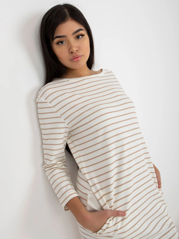 LO SK LK 259 šaty.23X ecru L