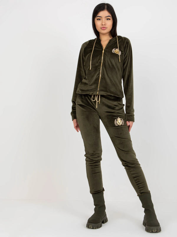 Dámská souprava RV KMPL 8443.98P khaki S/M