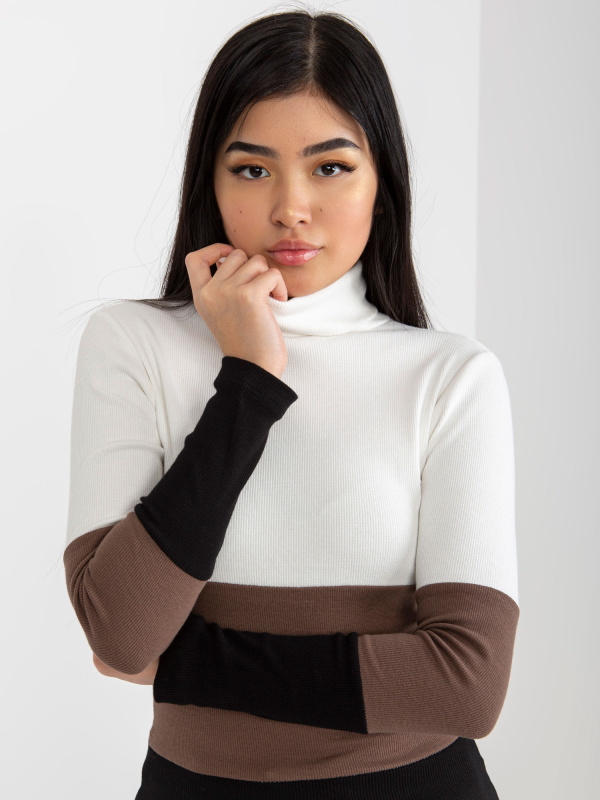 Halenka RV BZ 8465.51 bílé a černé L/XL