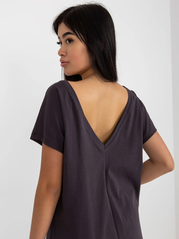 Dámské tričko RV TS 4662.16 grafit L