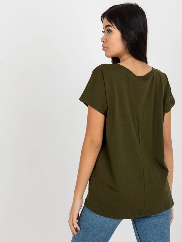 Tričko RV-TS-4832.30 BASIC FEEL GOOD Barva: Zelená, Velikost: L