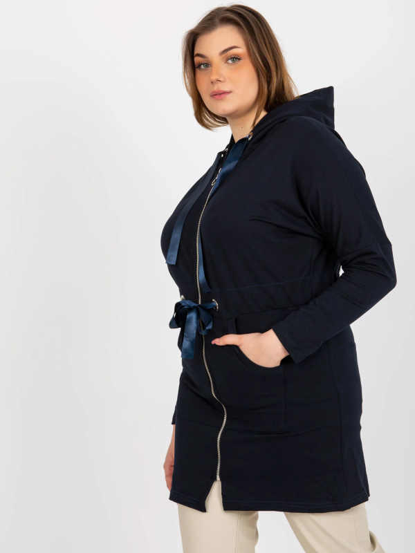Dámská mikina EM BL HW 20 464.02P tmavě modrá - FPrice M