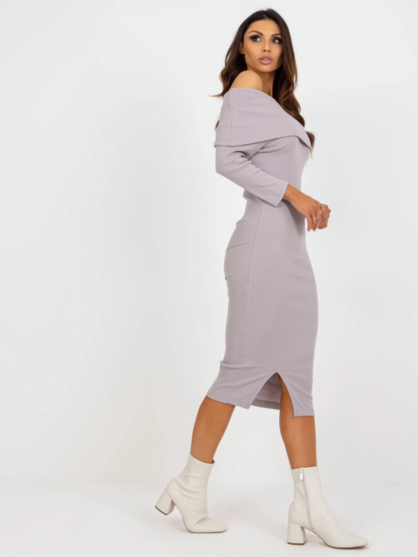 Dámské šaty EM SK HW 20 367.85 světle fialová - FPrice L/XL