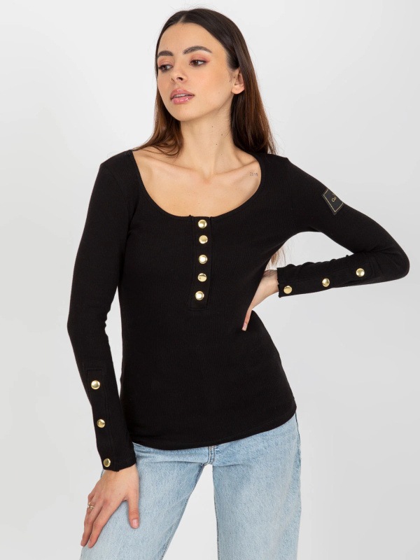 Dámská halenka TW BZ OB 048.08 černá - FPrice XL