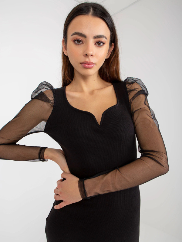 Dámská halenka TW BZ OB 047.45P černá - FPrice L
