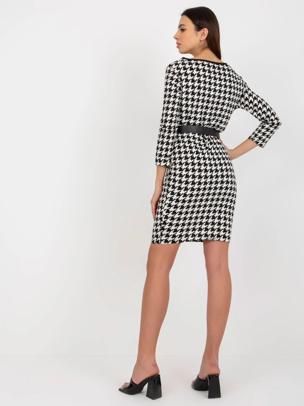 Dámské šaty TW SK BL 1007 .32P černobíle - FPrice M