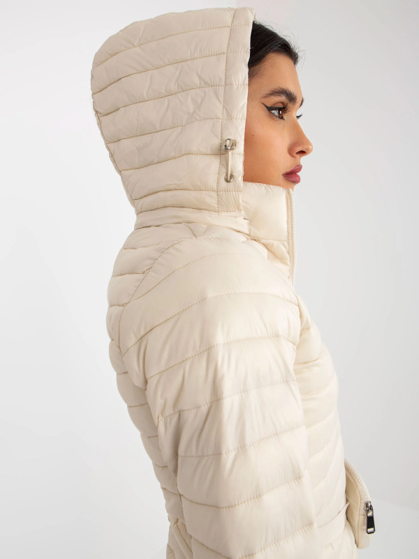 Dámská bunda NM KR D2 3880 .99P světle béžová - FPrice XL