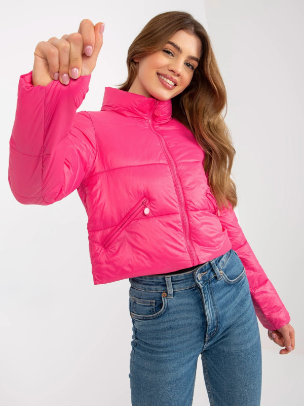 Dámská bunda NM KR XZ 005A .98P tmavě růžová - FPrice S/M