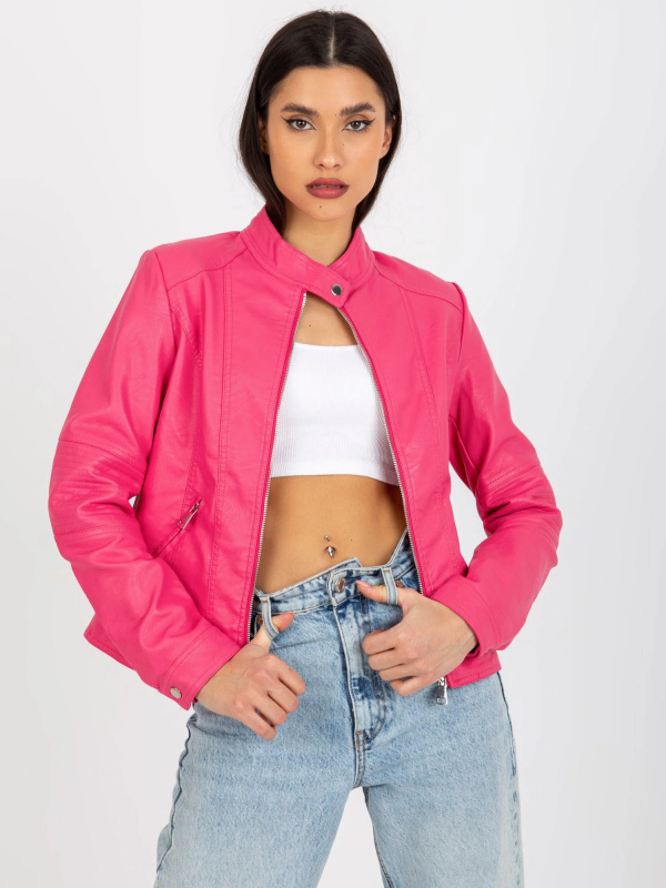 Dámská bunda NM KR G103 .00P tmavě růžová - FPrice S