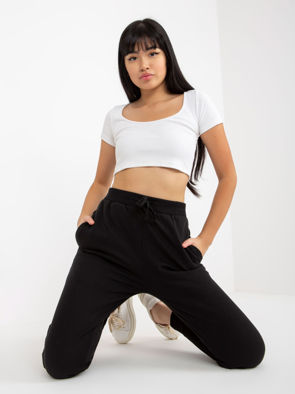 Dámské tepláky TW-SP-2003.02 Mayflies Barva: Černá, Velikost: XL