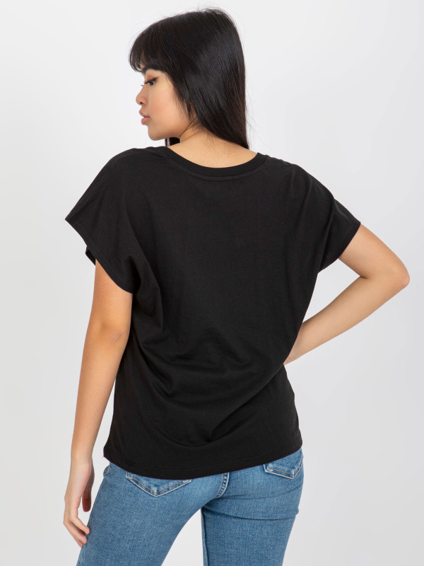 Dámské tričko TW TS 2005.43 černá - FPrice 2XL