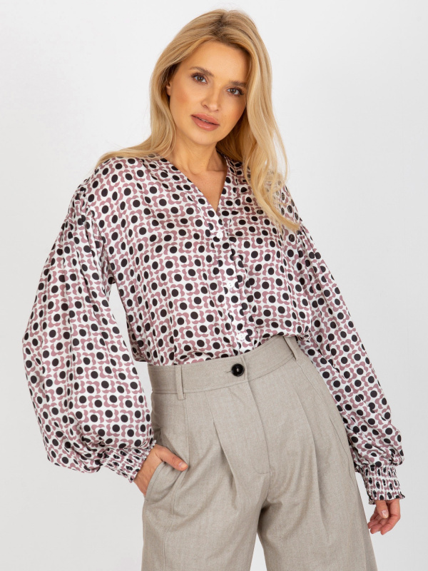Košile LK-KS-509017.64 LAKERTA Barva: Růžová - tmavě, Velikost: L/XL