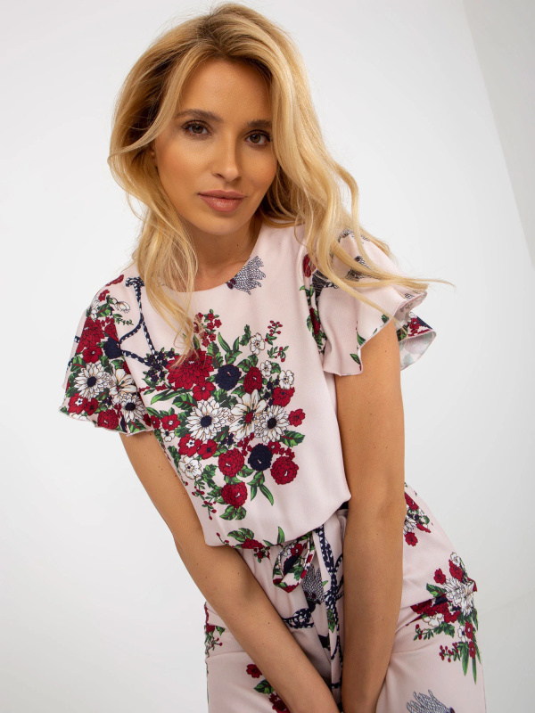 Dámký overal LK KO 507658.22X světle růžová - FPrice 40