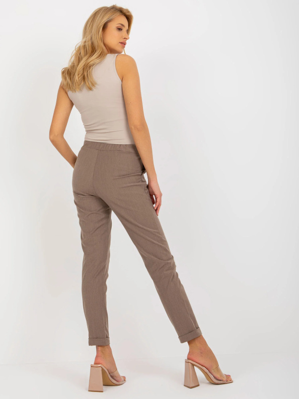 Dámské kalhoty LK SP  506616 1.28X hnědá - FPrice 40