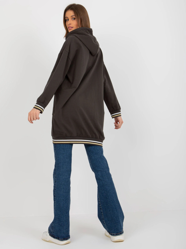 Dámská mikina RV BL 8149.91P tmavá khaki - FPrice L/XL
