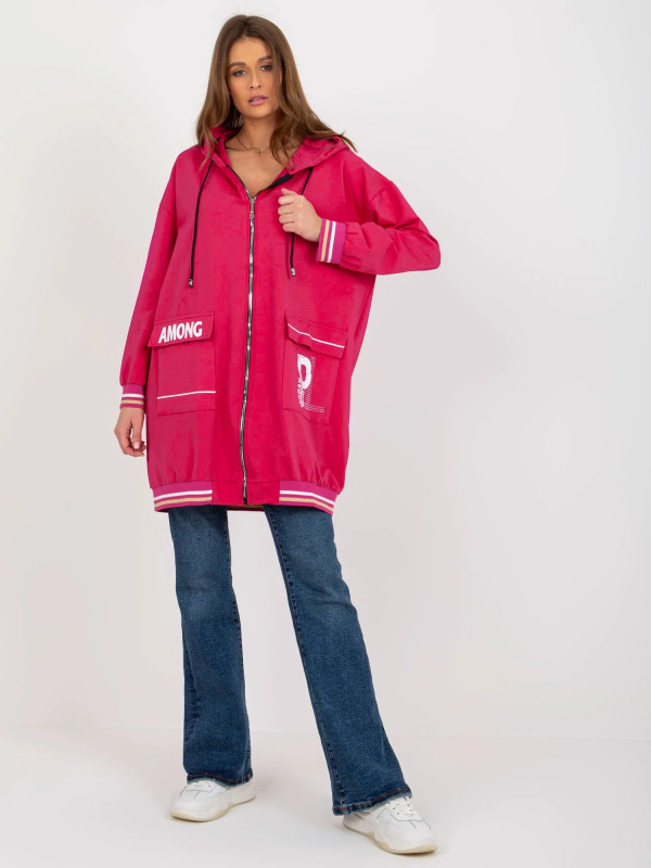 Dámská mikina RV BL 8149.91P fuchsiová - FPrice S/M