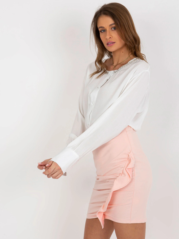 Dámská košile LK KS 509175.91P ecru - FPrice S/M