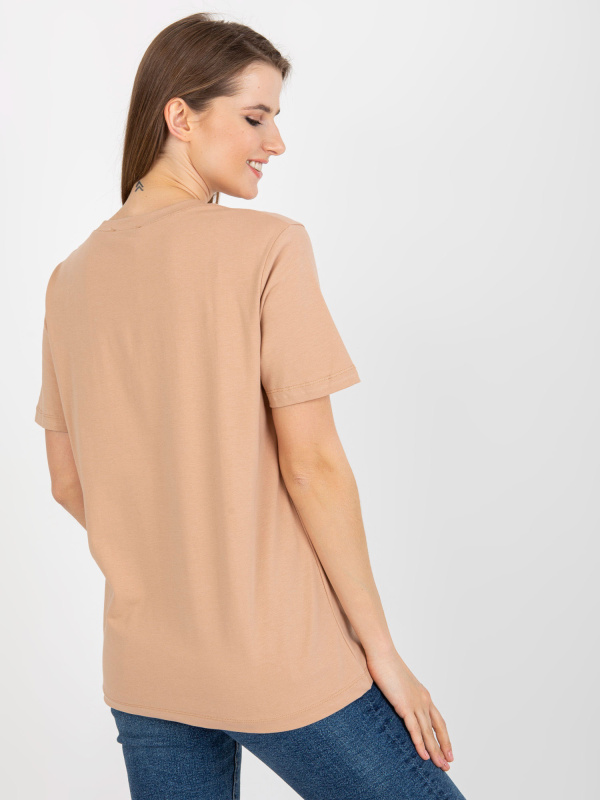 Tričko FA TS 8443.84P camel jedna velikost