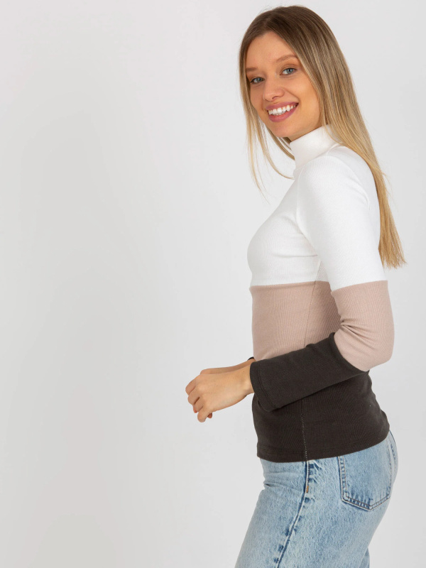 Dámská halenka RV BZ 8465 1.58P ecru - FPrice jedna velikost