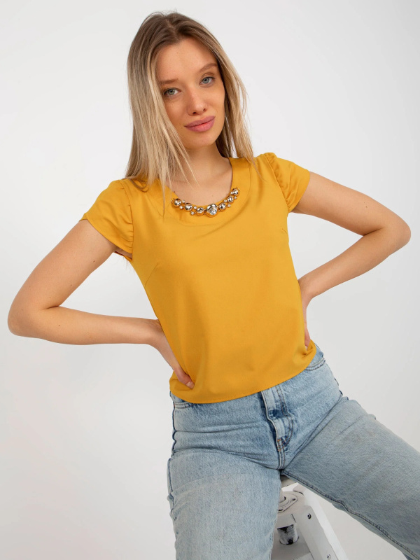 Halenka LK BZ 505783 1.42P tmavě žlutá 42
