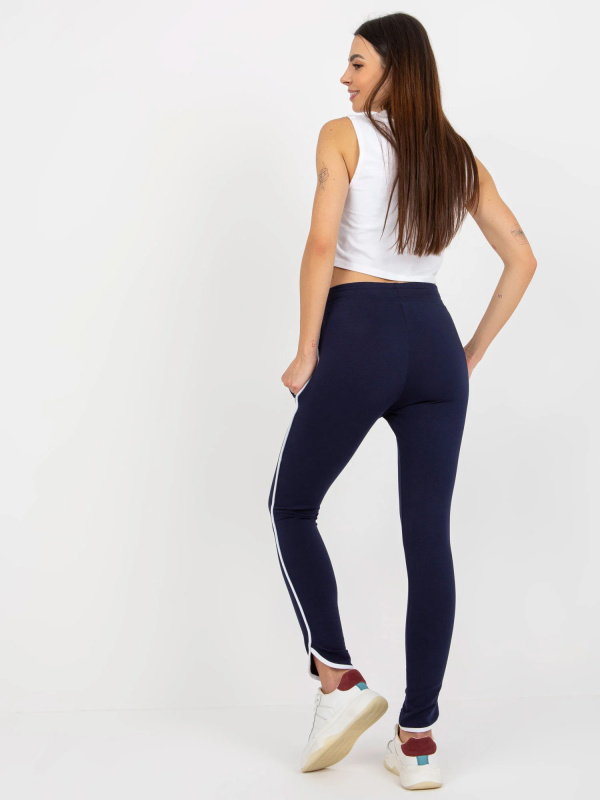 Dámské tepláky LO-DR-LK-239.14 RUE PARIS Barva: Modrá, Velikost: M