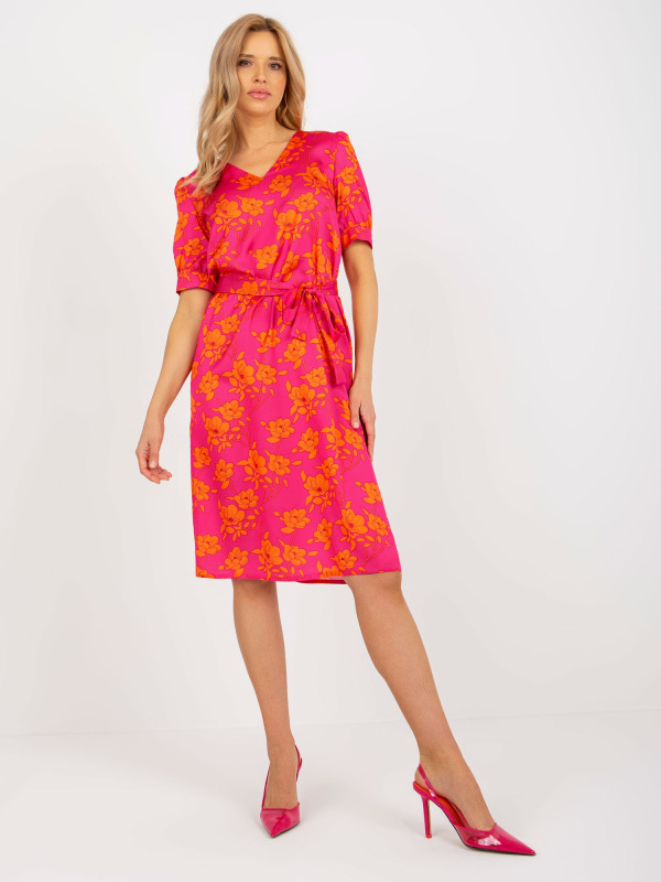 LK SK 508948 šaty.78 fuchsiová S/M