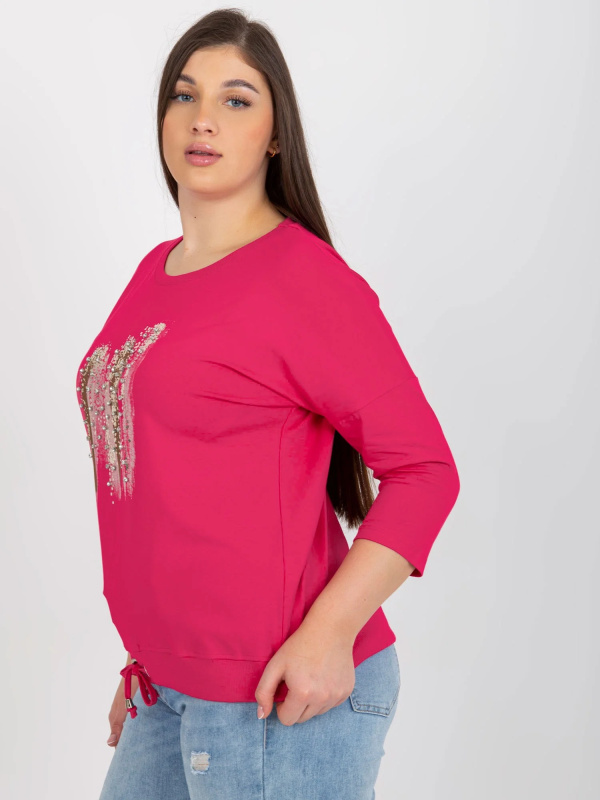 Halenka RV BZ 8182.03X fuchsiová jedna velikost