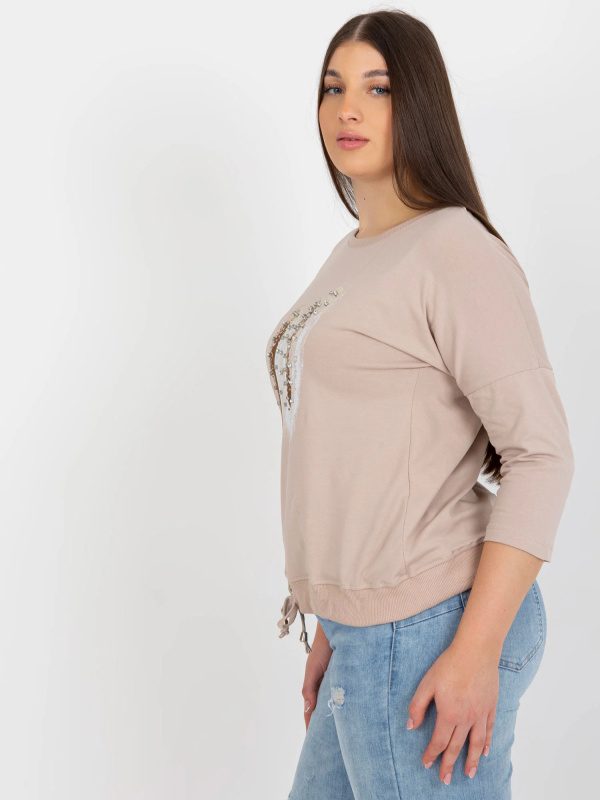 Halenka RV BZ 8182.03X béžová jedna velikost