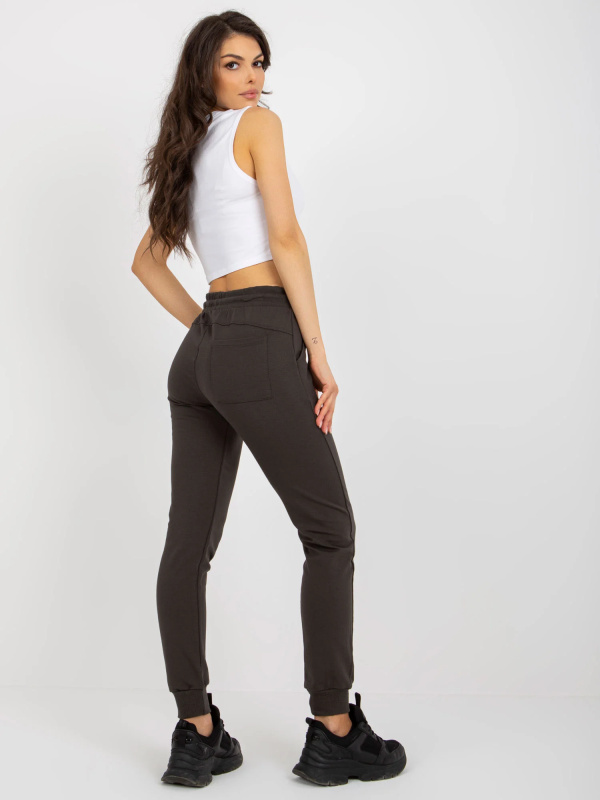 RV DR 7942.93 tmavě khaki tepláky M