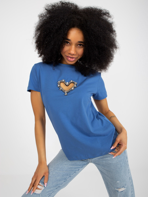 Tričko FA-TS-8470.03X FANCY Barva: Modrá - tmavě, Velikost: UNI