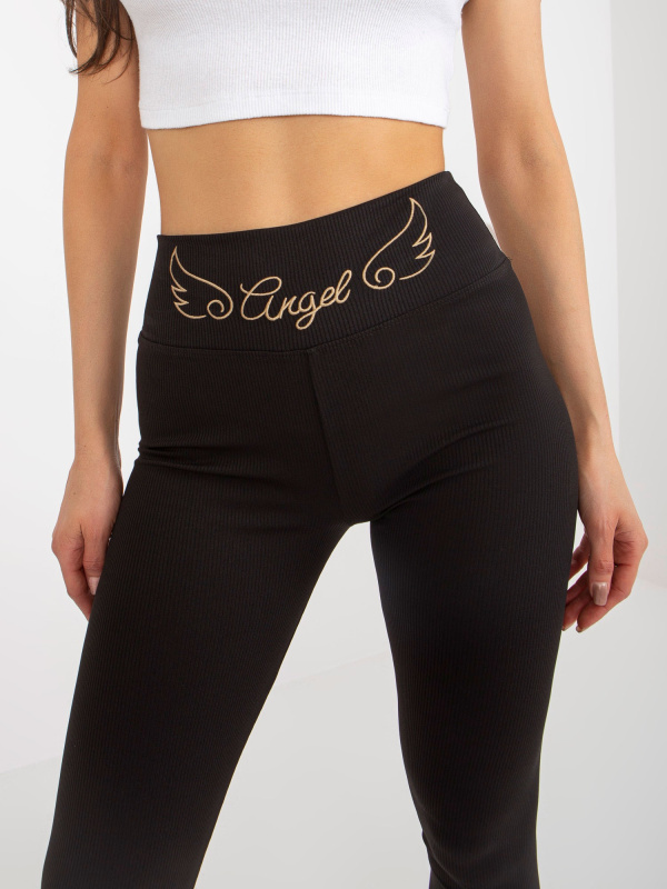 Legíny LA-LG-T-82.37X RUE PARIS Barva: Černá, Velikost: XL