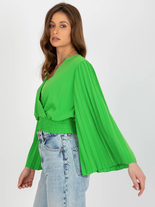 Halenka DHJ BZ 16503.30x světle zelená jedna velikost