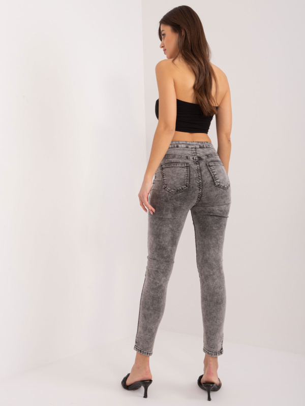 Only One Day Jack Berry Dámské SKINNY džíny NM-SP-M516.38P Only One Barva: Šedá - tmavě, Velikost: M