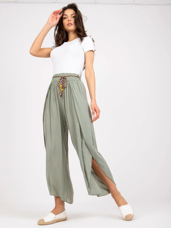 Dámské kalhoty TW SP BI 81378.24P khaki XL