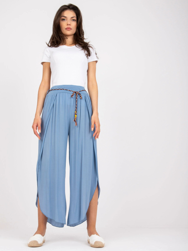 Dámské kalhoty TW SP BI 81378.24P světle modrá XL