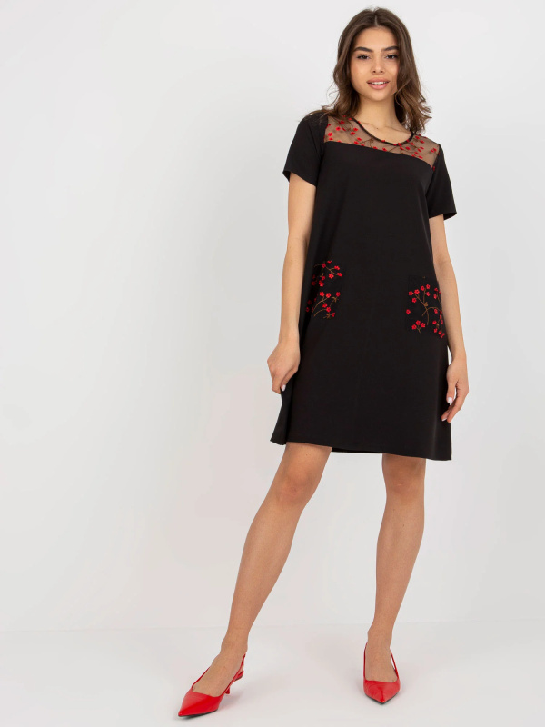 LK SK 506790 šaty.45 černá 38