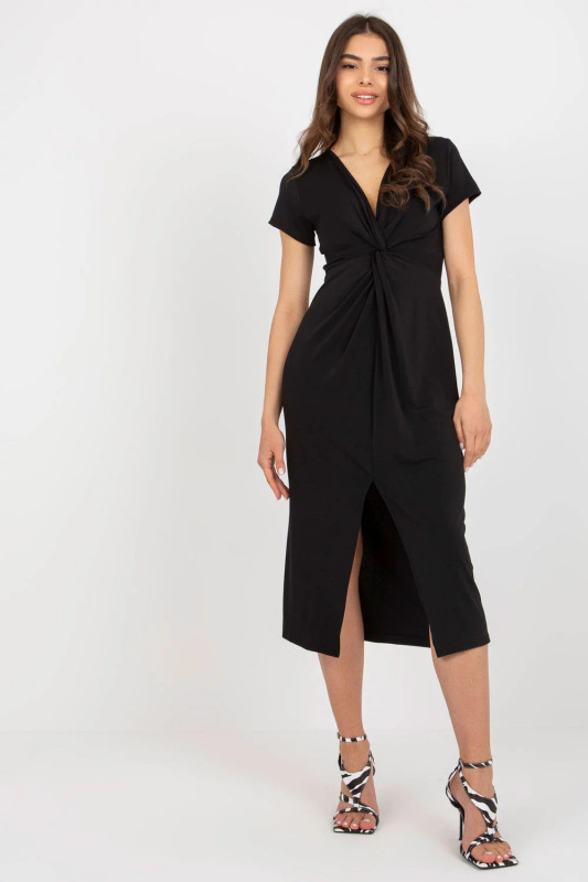 Dámské denní šaty 17302.39 černé - New Collection one size