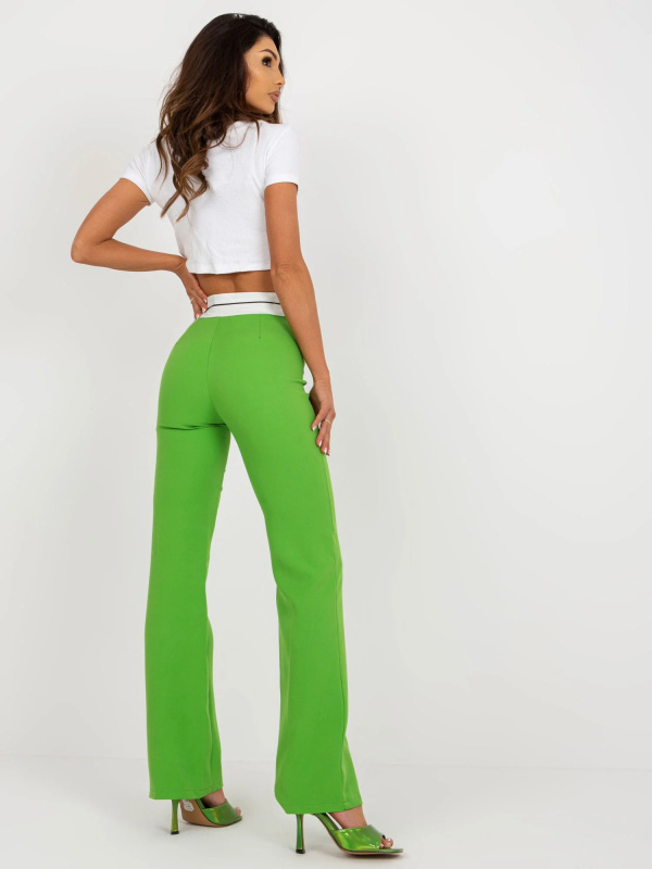 Kalhoty DHJ-SP-6971.32 ITALY MODA Barva: Zelená - světle, Velikost: S