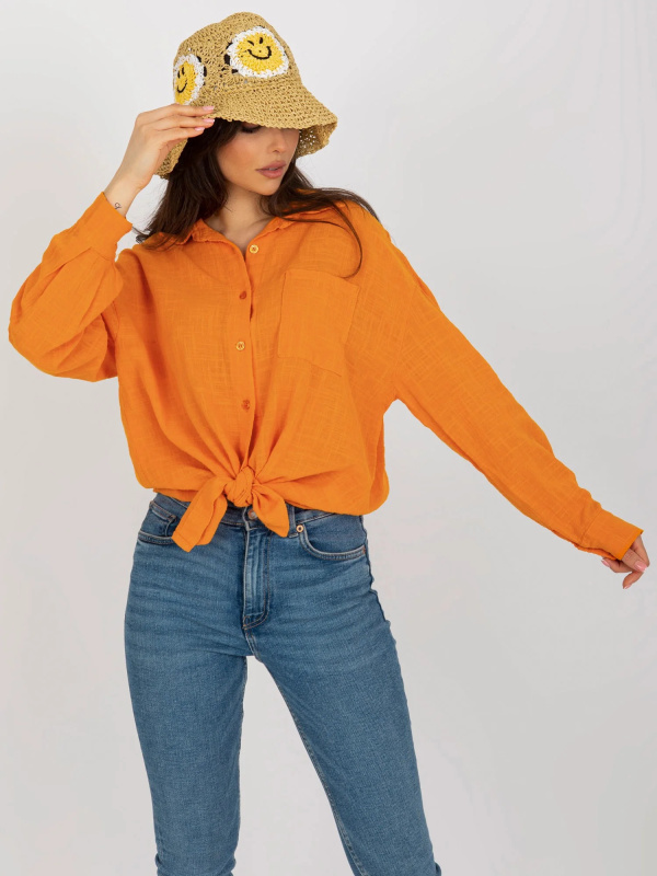 TW KS BI 26698 košile.50 oranžová XL