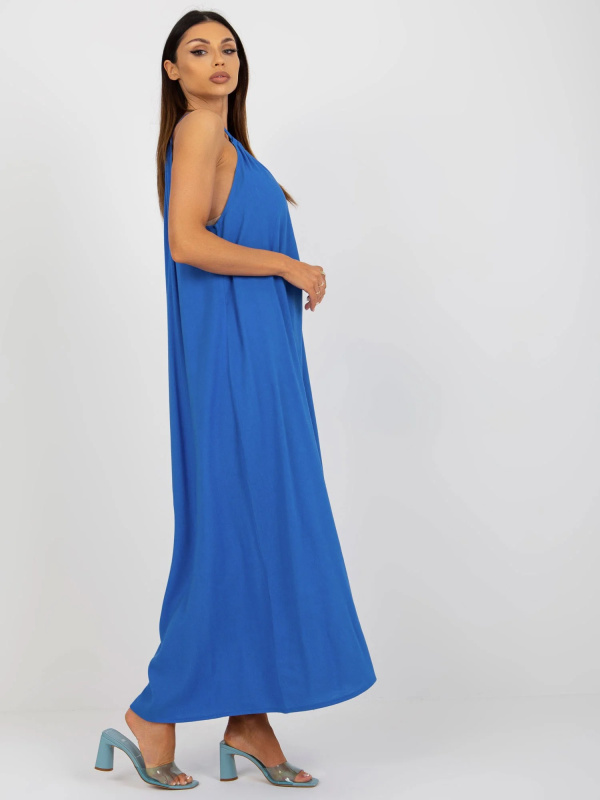 Šaty oversize TW-SK-BE-203D.38P Och Bella Barva: Modrá, Velikost: M
