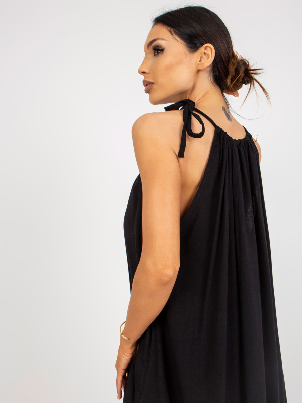 Šaty oversize TW-SK-BE-203D.38P Och Bella Barva: Černá, Velikost: M