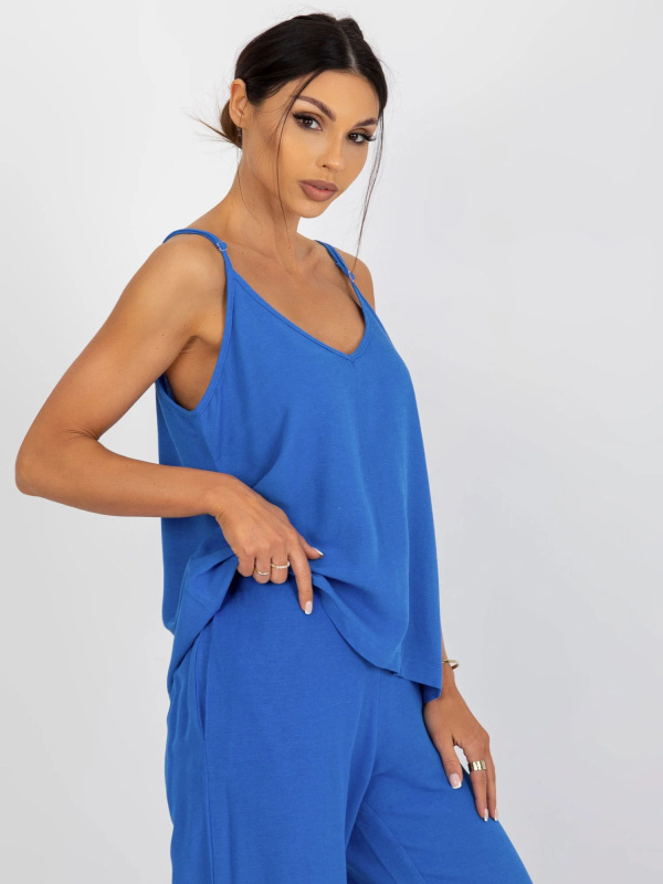 Och Bella Top-TW-TP-BE-A290.33P Barva: Modrá, Velikost: S
